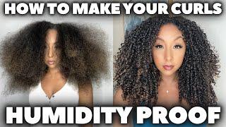 How To Make Your Curls HUMIDITY PROOF! Summer Curly Hair Routine  | BiancaReneeToday