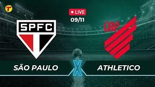 SÃO PAULO X ATHLETICO - CAMPEONATO BRASILEIRO - AO VIVO - 09/11/2024