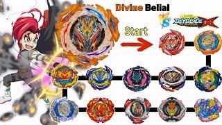 【 Divine Belial 3 VS ALL Season 6 DB 】 Marathon Beyblade Burst DB 베이블레이드 버스트 DB ベイブレードバーストDB