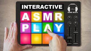 Interactive ASMR video | Play this virtual midi pad controller with your computer keyboard