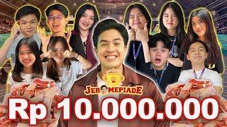 100 MAHASISWA BATTLE OTAK, JUARA = 10 JUTA RUPIAH!! | JEROMEPIADE