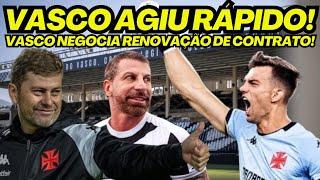 DESTAQUE DO VASCO RENOVA CONTRATO ATE 2028 - RAFAEL PAIVA ACERTA RENOVAÇÃO E ESTEVÃO FORA DO JOGO.