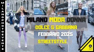 Milano Fashion Week - Dolce & Gabbana donna febbraio 2025