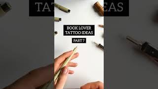 Which is your favourite?  | BOOK LOVER TATTOO IDEAS #bookish #booklover #bookworm #bookclub