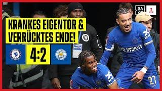 Furios & Kurios! Schluss-Spektakel in London! Chelsea - Leicester | FA Cup | DAZN Highlights