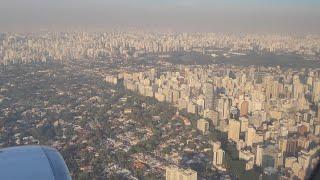 Pouso no Aeroporto de Congonhas (CGH) - Airbus A320 da Latam [4K60]