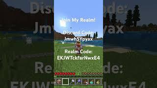 Join my realm! #craft #minecraftrealms #mine #meme #bedrock #starwars #minecraft #realms #funny
