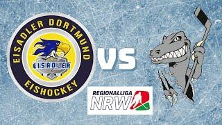 Highlights I Regionalliga NRW 24/25 Eisadler Dortmund - EC Bergisch Land Raptors Solingen 06.12.24