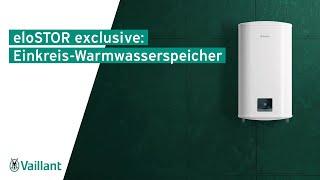 eloSTOR exclusive: Einkreis-Warmwasserspeicher