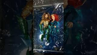 Mera and Aquaman dolls by Marcus Baby