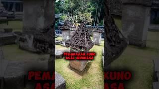 Pemakaman batu kuno minahasa #mitos