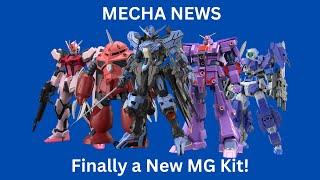 Finally, a New MG Kit! - Mecha News