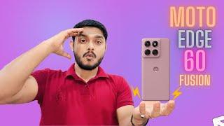 Moto Edge 60 Fusion | First Look | Review | Power at *24000 |  Giveaway