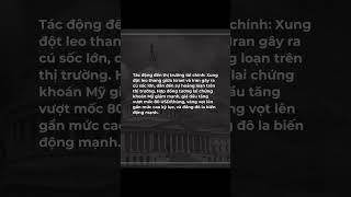 XUNG ĐỘT ISRAEL - IRAN: CÚ SỐC LỚN ĐÁNH THỨC THỊ TRƯỜNG TÀI CHÍNH! #israel  #daututaichinh