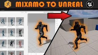 How To Use Mixamo With Unreal Engine 5 | Free Characters And Animations - UE5 Tutorial