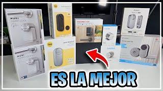  ¿Qué CERRADURA INTELIGENTE es Mejor? COMPARATIVA 10! Tedee, Nuki, Yale, Switchbot, Aqara, Ezviz