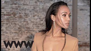 Behind The Scenes with Zoe Saldana | April Cover | Who What Wear