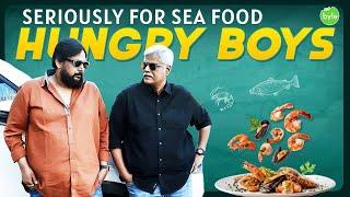 Ravi Anish at Co Canada Express | Sea Food Specials in Hyderabad | Street Byte | Silly Monks