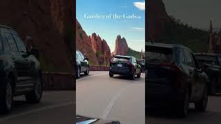 Colorado Springs, road trip #gardenofthegods #shorts #colorado #travel #roadtrip #nature #mountain