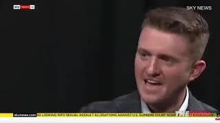 Tommy Robinson. Sky News lied. Jason Farrell fake reporter.