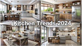 Kitchen Trends 2024 | Modern Kitchen Design Ideas for Renovation and Inspiration