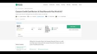 Caesars Rewards Credit Card Review