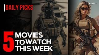 Top 5 MILITARY WAR Movies on Netflix Amazon Prime & Apple TV+ | Best Action Movies to Watch Now 2024