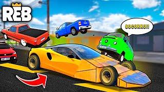 RAMPANDO os CARROS dos NPCs com UMA MCLAREN RAMPA INSANA!!  REBAIXADOS ELITE BRASIL