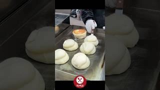 명동 길거리 수플레 팬케이크 / Myeongdong Soufflé Pancakes, Korean street food