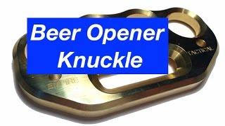 Empire Tactical Solid Brass Knuckles Beer Opener