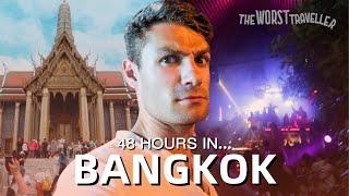 48 Hours in Bangkok: Too OLD for backpacking? Travel Vlog Thailand Nightlife, MuayThai, Thai Massage