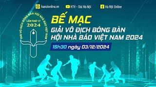 Lễ bế mạc Giải Bóng bàn Hội Nhà báo Việt Nam Lần thứ 17 - Tranh cup Sao Vàng năm 2024