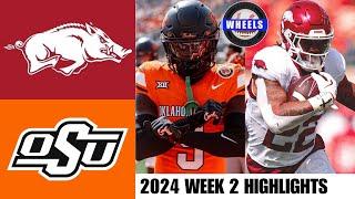 Arkansas v #16 Oklahoma State (INCREDIBLE) | Full Game Highlights | 2024 College Football Highlights