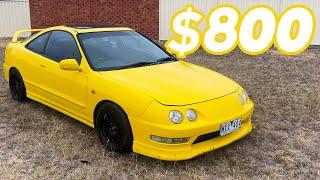 TRANSFORMING AN $800 INTEGRA?? *Budget Build*