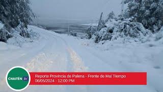 Reporte Provincia de Palena Frente de Mal Tiempo