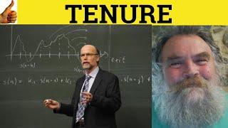  Tenure Definition - Tenure Meaning - Tenure Examples - Tenure Defined - GRE 3500 Vocabulary Tenure