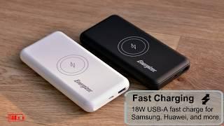 Energizer® Wireless and Fast Charge Power Bank QE10007PQ