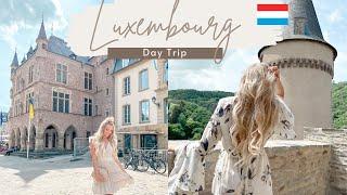 LUXEMBOURG DAY TRIP | Travel Vlog 