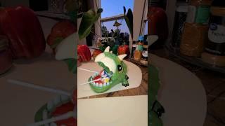 trinoceros' delicious lollipop #shortvideo #shorts #toys #dinosaur