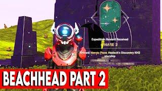 Crashed Ships! No Man's Sky Expeditions Gameplay Beachhead Part 2