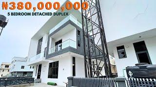 INSIDE THIS 380,000,000 MILLION NAIRA ($506,666) 5 BEDROOM DETACHED DUPLEX IN LEKKI, LAGOS NIGERIA