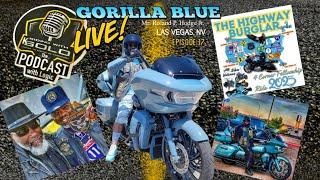 Meet Gorilla Blue, aka Highway Burglar, The Motorcycle Maverick