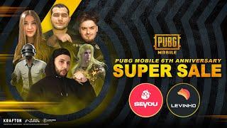 LIVE  PUBG MOBILE 6th Anniversary Super Sale Event