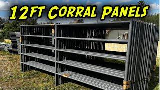 The BEST 12ft Horse Corral Panels