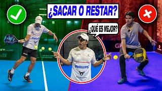 ¿SACAR O RESTAR? ¡La DECISIÓN que puede HACERTE GANAR TU PRÓXIMO PARTIDO DE PADEL! | Mejora tu Padel