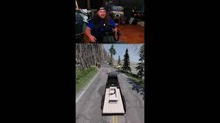 Trying To Escape A Flood With A Trailer