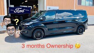 ford Transit Custom 2024 3 Month Ownership