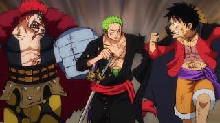 Luffy, Zorro and Kid fight | Sanji disappointed | Funny Scene | One Piece 987