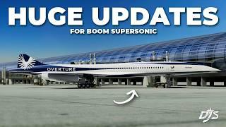 Huge Boom Supersonic Updates