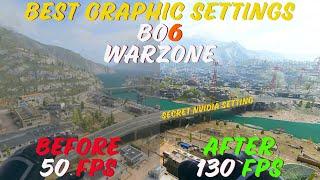 NEW BEST PC Graphics Settings For BO6 WARZONE MAX FPS And VISIBILITY Optimization